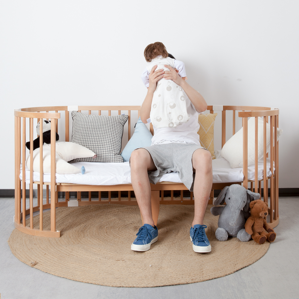 Why Choose a Beech Oval Crib for Your Baby?